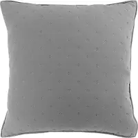 Douceur d'intérieur Fodere per cuscini MELLOW CHIC - Grigio - 60x60 cm
