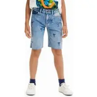 Desigual , Pantaloncini jeans now, Cotone, Blu, 9/10