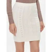 Guess Marciano GUESS Eco Brielle Skirt Swtr Cream White Taglia: S | Minigonne Outlet | Donna | Bianco