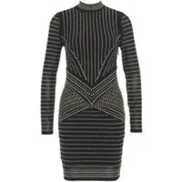 Guess Marciano By Kristal Dress Jet Black Multi Taglia: 40 | Abiti Mini Outlet | Donna | Nero