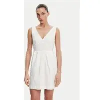 French Connection Beverly Bow Short Dress Summer White Taglia: 6 | Abiti Mini Outlet | Donna | Bianco
