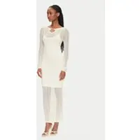 Guess Marciano By Emma Ls Sweater Dress Sandy Shore Taglia: 42 | Abiti Midi Outlet | Donna | Marrone