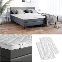 VitaliSpa Сoprimaterasso Bianco 90 x 200 cm lavabile fino a 60°C adatto all'asciugatrice, Model 28882
