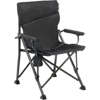 Uquip - Sedia da camping piegabile - Roxy Chair - Nero
