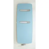 Zehnder vitalo Radiateur design VITK-120-050, 1225x490 mm, version"cut", avec boîte de raccordement EasyFix, ZV210349B100000, ZV210349B100000