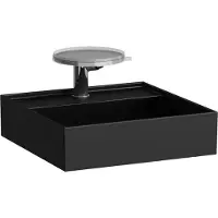 Laufen Kartell Lave-mains, encastrable, 3 trous pour robinet, sans trop-plein, 460x460mm, H8153317161581, H8153317161581