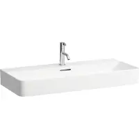 Laufen VAL lavabo, encastré, 3 trous pour robinet, sans trop-plein, 950x420mm, H810287A001581, H810287A001581