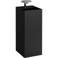 Laufen Kartell Lave-mains, posé, 3 trous pour robinet, sans trop-plein, 375x435x900, H8113317161581, H8113317161581