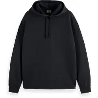 Scotch & Soda 3 Crosses Hoodie Black Taglia: L | Felpe con cappuccio Outlet | Uomo | Nero