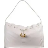 Coccinelle Leather Large Shoulder Bag In Cream Taglia: OS | Borse a mano Outlet | Donna | Bianco
