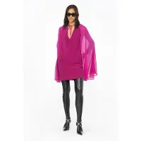 Pinko Reattivita' Dress Bougainvillea Purple Taglia: 42 | Abiti Mini Outlet | Donna | Viola