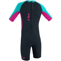 O'Neill Muta Shorty Junior A Maniche Corte Con Cerniera Posteriore Reactor-2 Spring 2 Mm