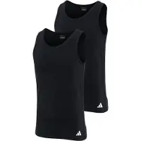 Adidas Underwear Maglietta Intima Tecnica Senza Maniche Active Flex Cotton 2 Unità