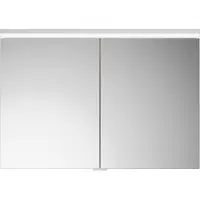 Burgbad Lin20 Armoires de toilette avec éclairage LED, 2 portes, 1000x700x170mm, SPQK100F5353, SPQK100F5353