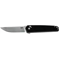 CJH One-handed Knife Micarta Coltelli grigio/nero