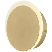 HELL Applique a LED Sun-B, color sabbia, Ø 15 cm, IP54, dimmer