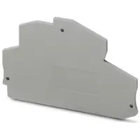 Phoenix Contact Coperchio di chiusura D-STTBS 2,5, colore grigio, materiale: poliammide (PA), compatibile con la morsettiera a sbarra doppia STTBS 2,5