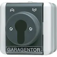 JUNG 834.18 W Interruttore elettrico a chiave Nero