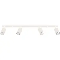 Sollux Lampada da soffitto KARBON 4L beige 4xGU10 10W alluminio 16.5x6.5x81cm