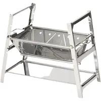 Snow Peak - Barbecue compatto - Pack & Carry Fireplace - Grigio