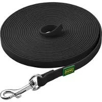 Hunter Convenience Retrieval Leash Guinzagli per cani (2 cm x 12 m, nero)