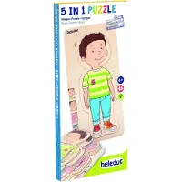 Beleduc Puzzle Di Anatomia Maschile 5 In 1 29 Pezzi