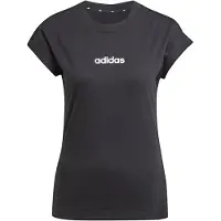 Adidas Maglietta A Maniche Corte Essentials Linear Cotton
