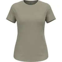 Odlo Women's T-Shirt Crew Neck S/S Essential 365 Maglia da corsa Donna (L, olivia)