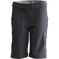 Zimtstern Women's Gravelz Shorts Pantaloni da ciclismo Donna (S, nero/grigio)