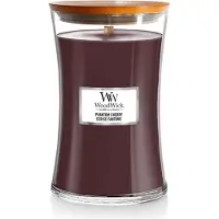 Woodwick Phantom Cherry Vaso 609,5 g — Candela Profumata