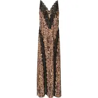 AllSaints Melia Dress Evia Golden Brown Taglia: 2 | Abiti Midi Outlet | Donna | Marrone