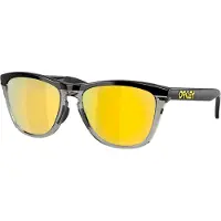 Oakley - Lunettes de soleil polarisantes - Frogskins Range Matte Black Prizm 24K Polarized - Nero