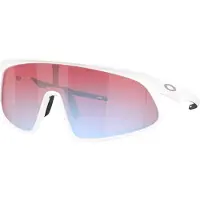 Oakley - Lunettes de soleil - Rslv Matte White Prizm Snow Sapphire - Bianco