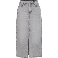Vila Vijaf Midi Gonna Di Jeans