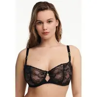 Chantelle Orchids Black Taglia: B70 | Reggiseni Outlet | Donna | Nero
