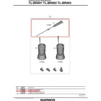 Shimano Siringa Sanguinante Tl-br001 Hose Disc
