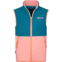 TROLLKIDS Kid's Kjerag Vest Gilet in pile Bambini (98, variopinto)