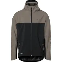 Vaude Bike Moab Rain Jacket Giacca ciclismo Uomo (3XL, nero/grigio)
