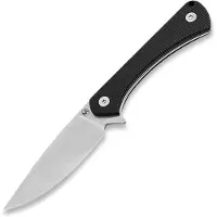 Böker Magnum Brasa 02BM0002, Stonewashed 440C, Black G10 coltello fisso, Thomas Ward design