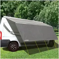 Brunner Sunny View Tenda a vela (290 x 190 cm, grigio)