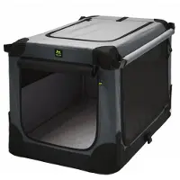 Maelson Soft Kennel box da trasporto, pieghevole - antracite - 72 x 51 x 51
