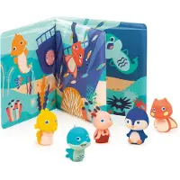 Ludi Giocattoli Da Bagno Bath Book And Finger Figures (lu40018)
