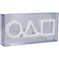 Paladone Lampada Led Stile Neon Gioco Del Calamaro 15x30 Cm