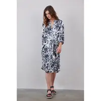 DIDI Longer Tunic Wonderful, 3/4 Sleeve Offwhite With Black Cente Taglia: 34 | Abiti in T-Shirt Outlet | Donna | Nero