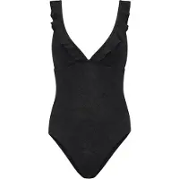 Shiwi Bobbie Swimsuit Paisley Structure Black Paisley Structure Taglia: 40 | Costumi Interi Outlet | Donna | Nero