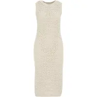 We fashion Dress Mid Length Beige Taglia: XL | Abiti Midi Outlet | Donna | Marrone