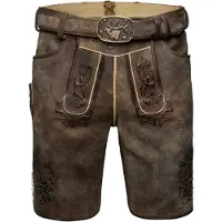 Spieth & Wensky Pantaloni per costume tradizionale 'Excalibur' marrone scuro