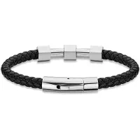 Police Modern men´s leather Bracciale PEAGB211962 - Length: 19 cm