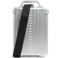 Aleon Aluminum Vertical Valigetta 25 cm Vano porta PC color argento