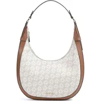Michael Kors Crescent Top Zip Hobo Shoulder Vanilla/lugg Taglia: OS | Borse a mano Outlet | Donna | Bianco